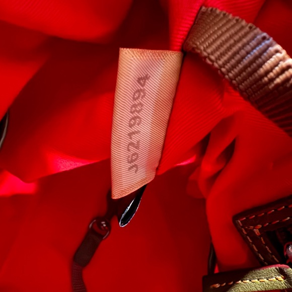 Dooney & Bourke Large Florentine Leather Satchel - Picture 11 of 12